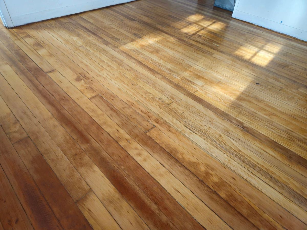 Refinish Old Hardwood for AVance Flooring in Bridgman, MI