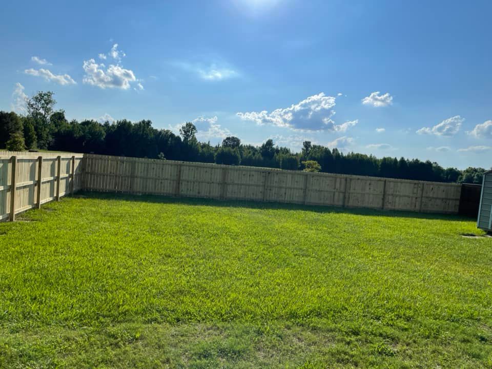 Lawn Maintenance for Pennington Fence Co in Tupelo, MS