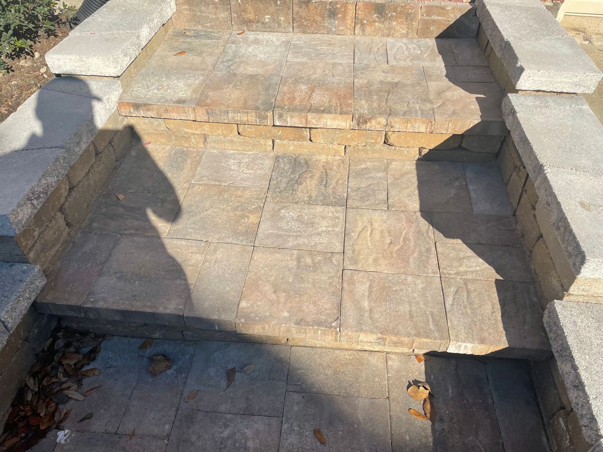 Hardscaping for Atlas Land Design in Creekside Park, TX