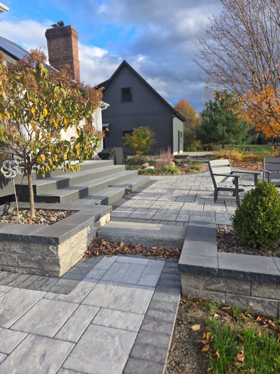 Patio Construction for Tony Monaco Landscaping Inc. in Orange County, NY