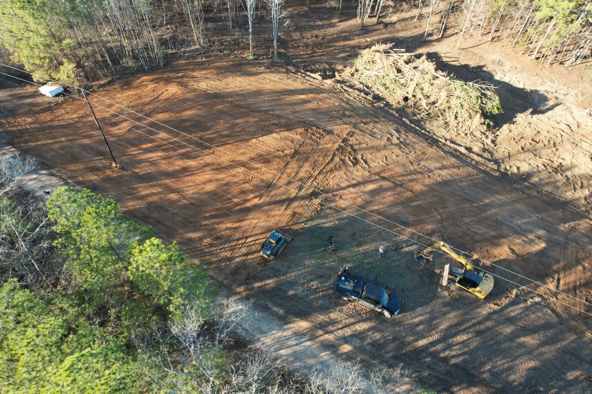 Land Grading & Leveling for West TN Dirt Works in Lexington, TN