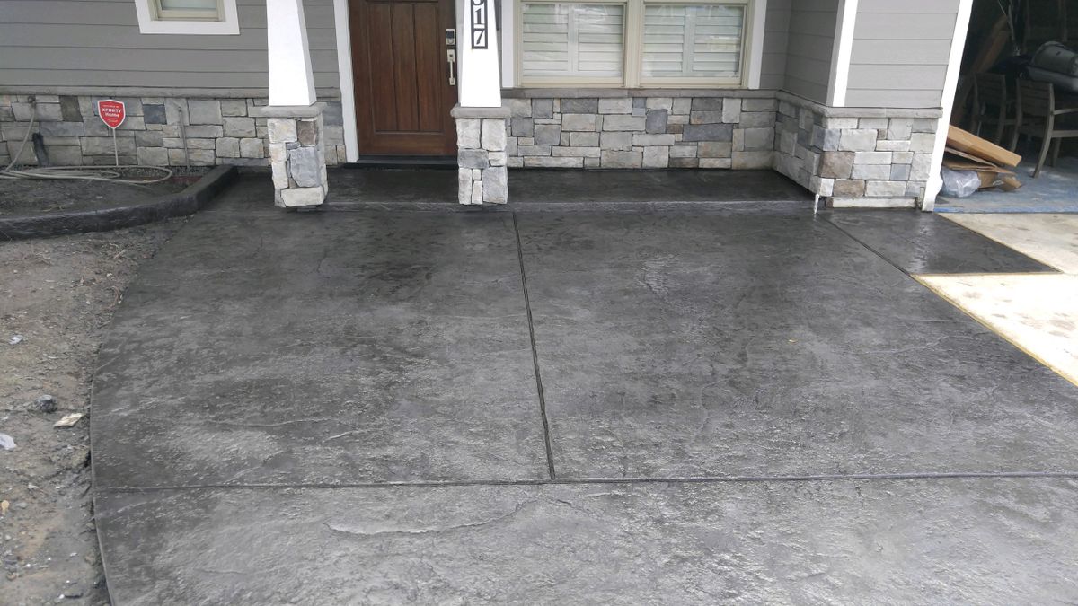 Concrete Resurfacing for Texas Curb N Borders in Houston, TX