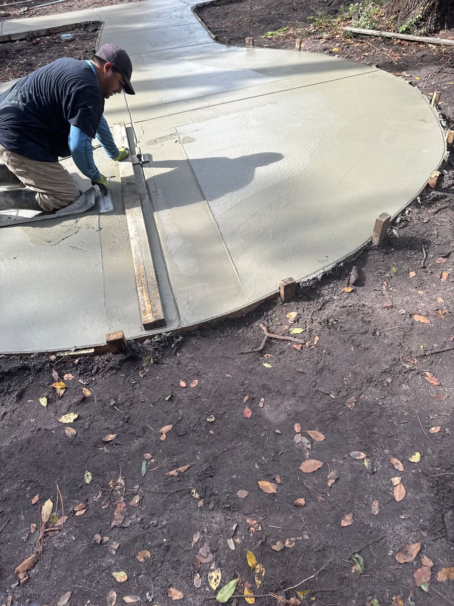 Patio Design & Installation for D & G Construction Solutions LLC in Wilmington, NC