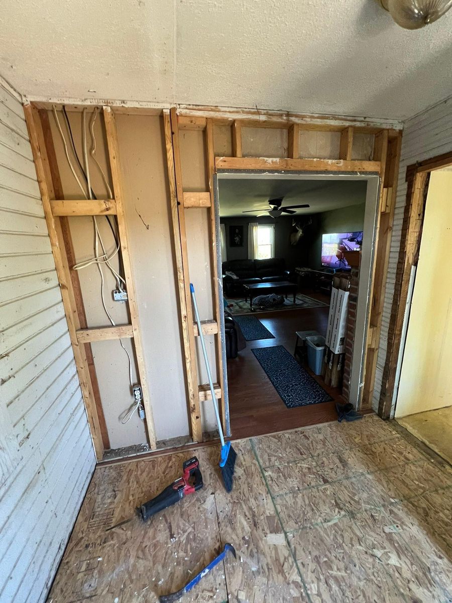 Framing for Eachus Enterprises LLC in Lebanon, IN