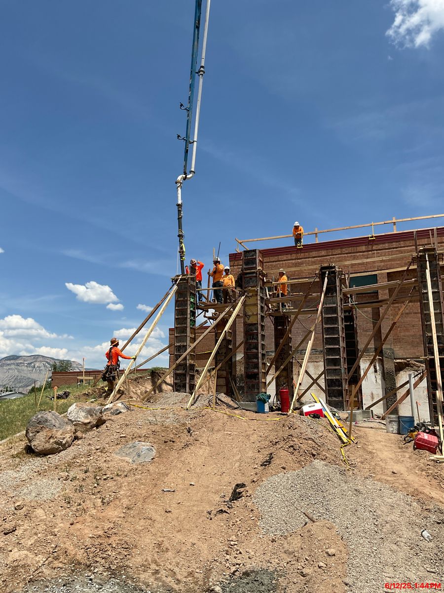 Structural Concrete for Burner Construction LLC in Grand Junction, CO