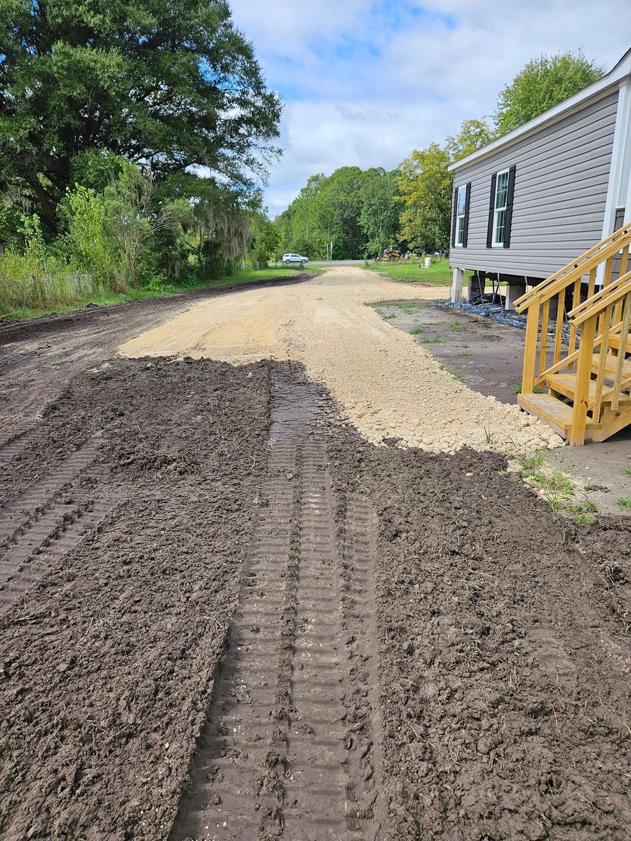 Driveway Construction for DLC Land Clearing in Glen Saint Mary, FL