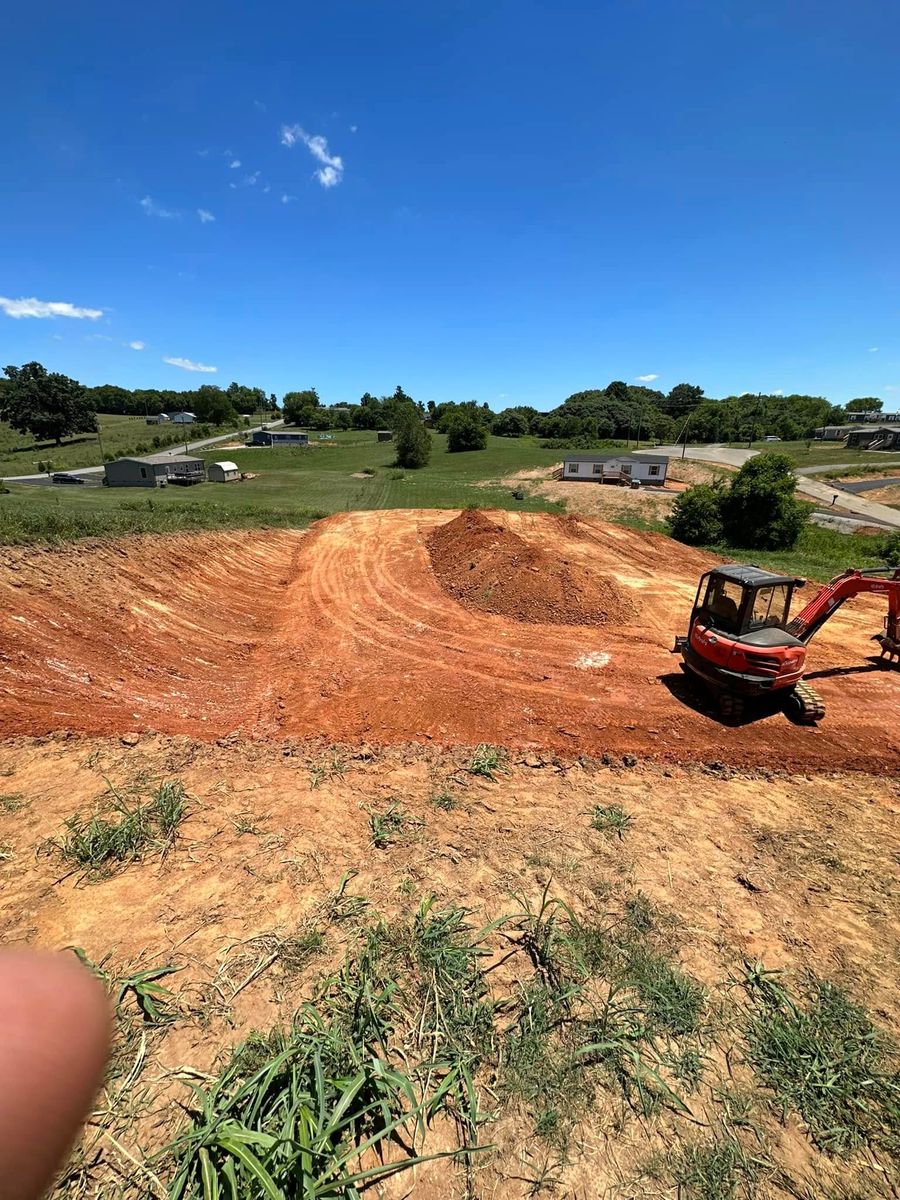 Site Preparation for A&E Excavation in Knoxville, TN