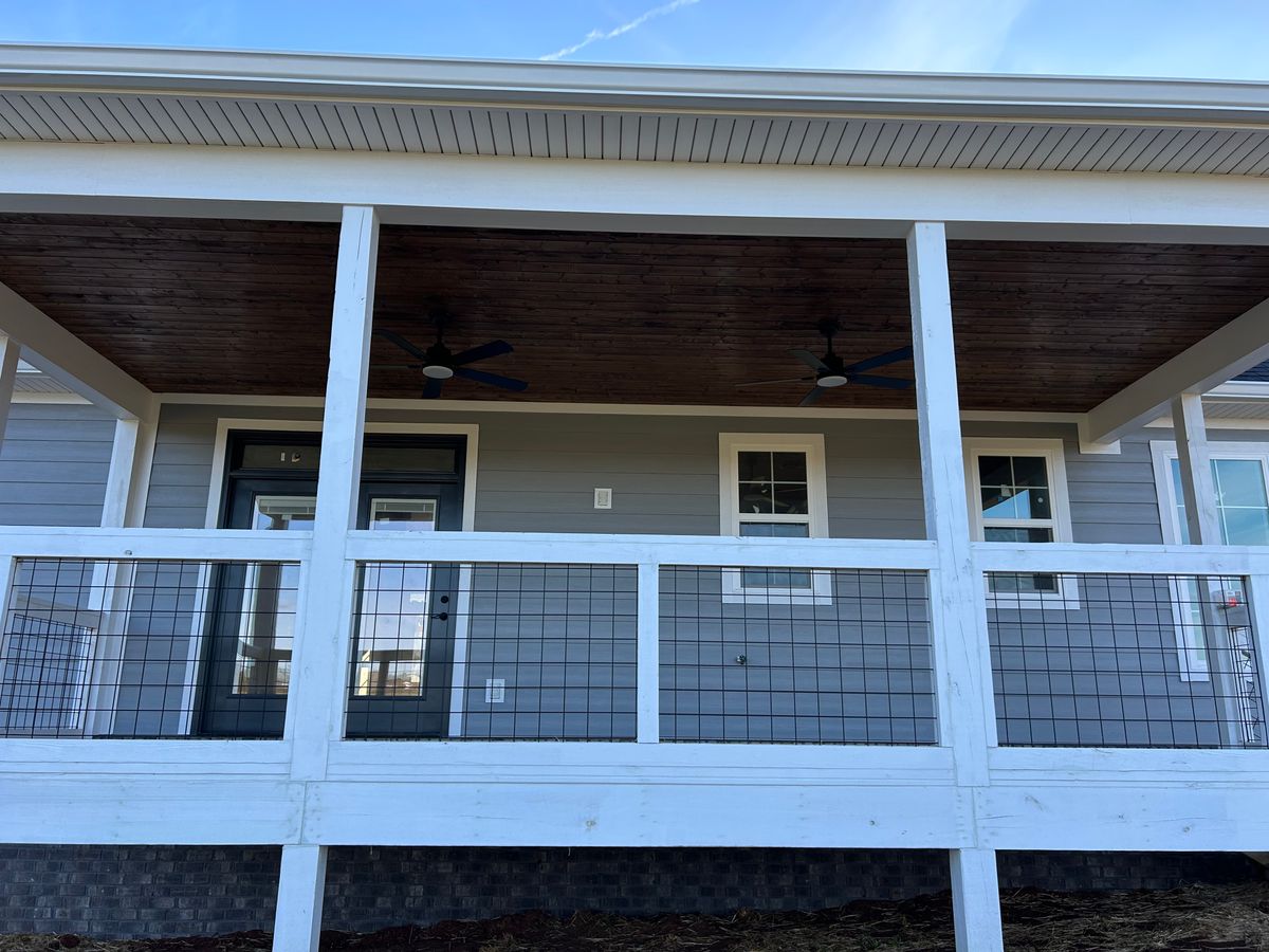 Covered Decks for Lee Construction in Knox County, TN