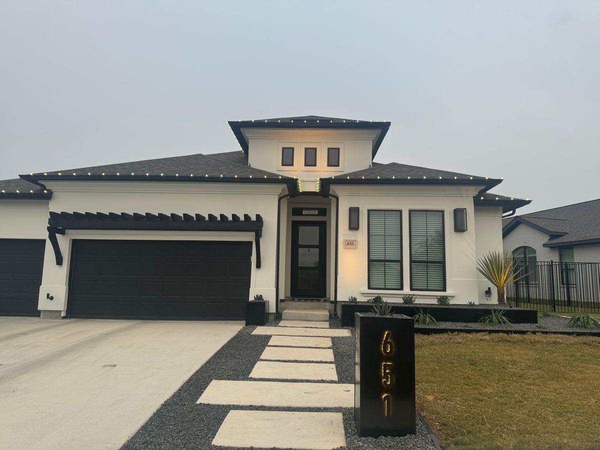 Hardscape Installation for N. B. Fence & Landscape in New Braunfels, TX