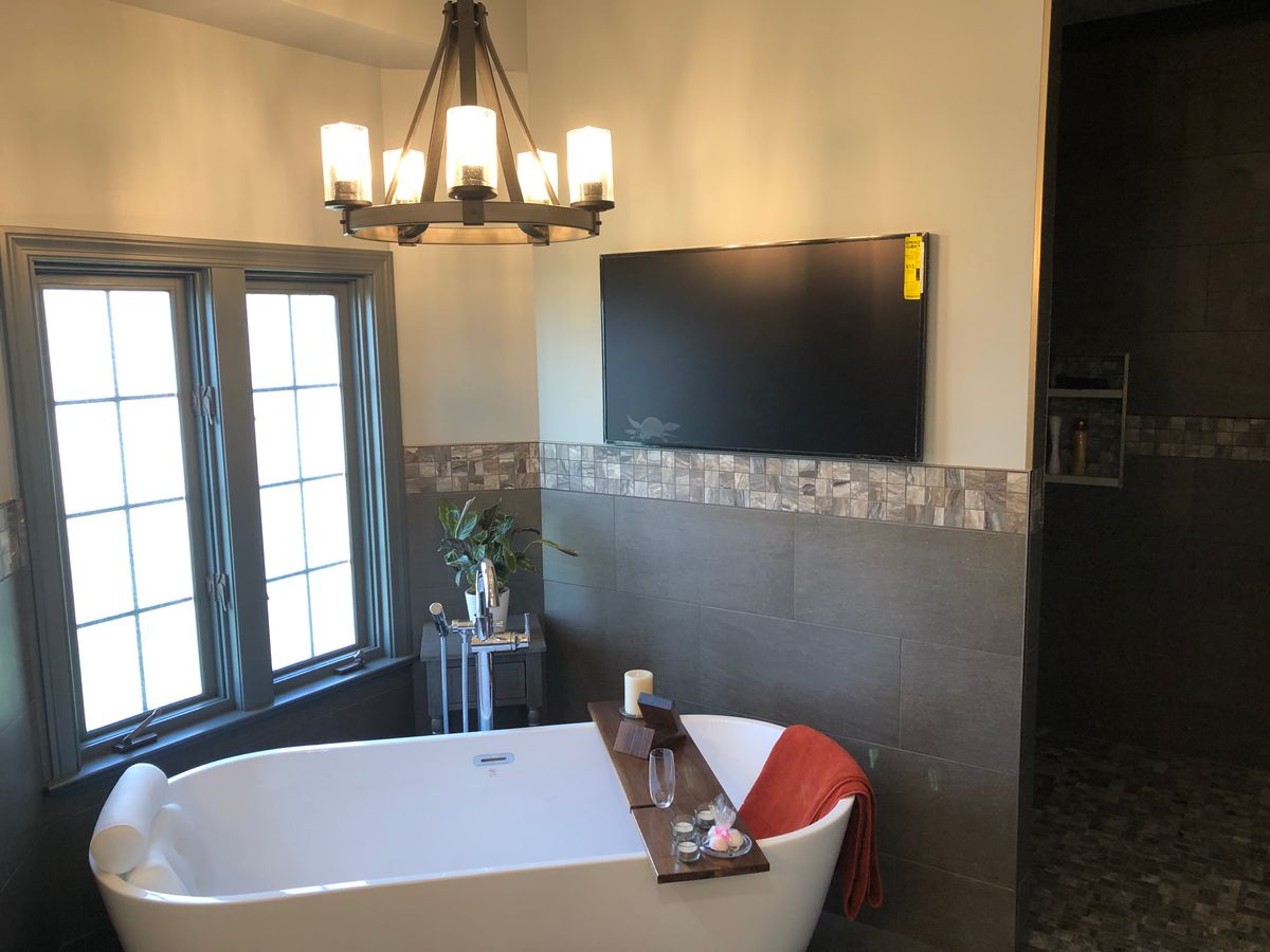 Bathroom Remodel for David W Taylor Construction in Barberton, OH
