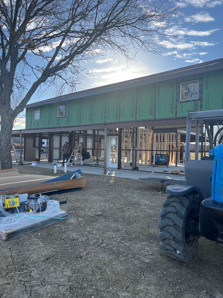 Custom Metal Buildings for CR Fabrication in Royse City, TX