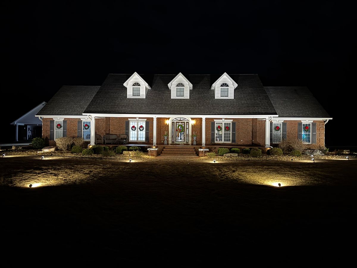 Christmas Lights for FunderFlow Commercial and Residential Pressure Washing Inc in Tupelo, MS