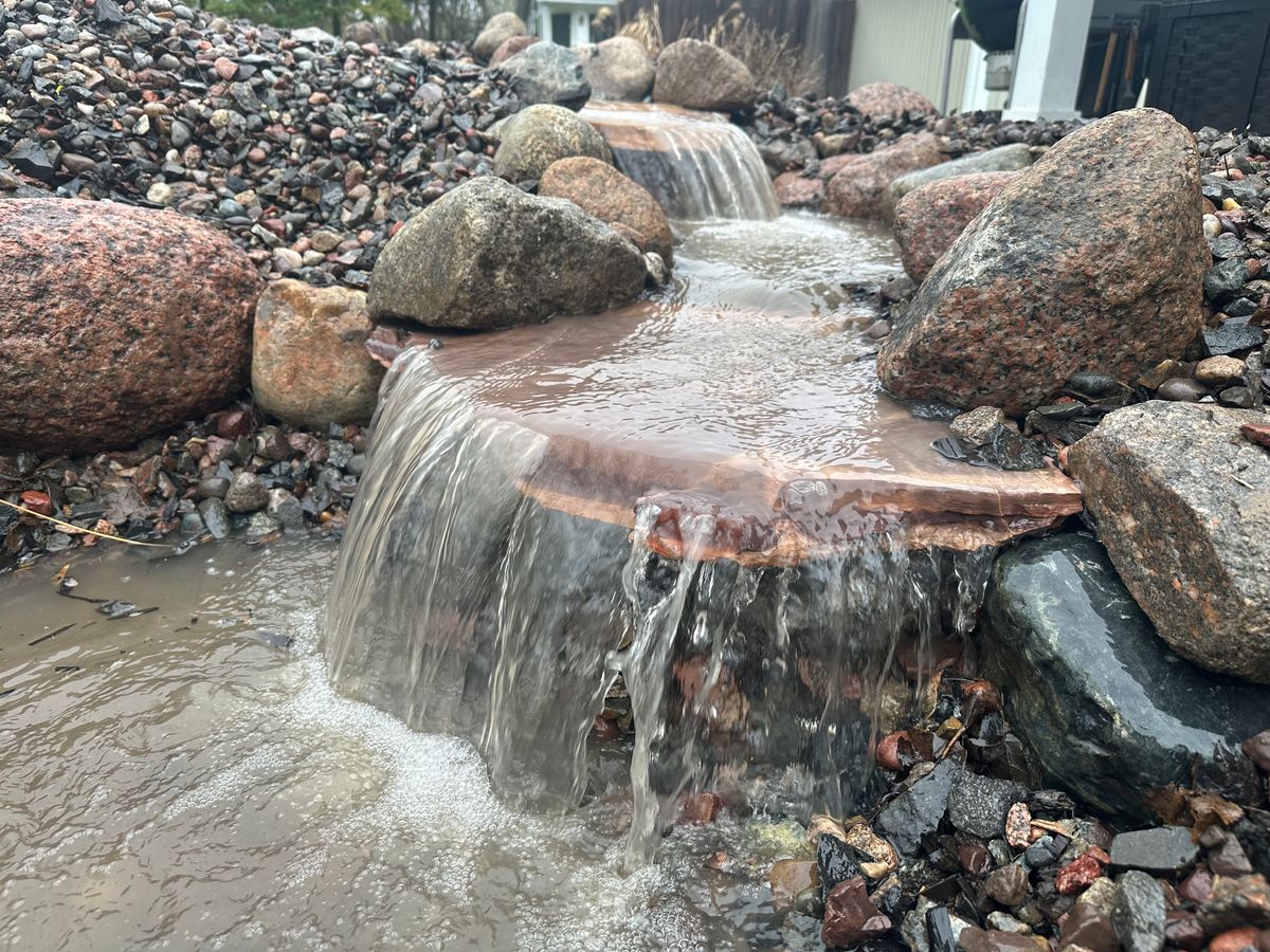 Water Features for Paradise Lawnscapes in West Bend, WI