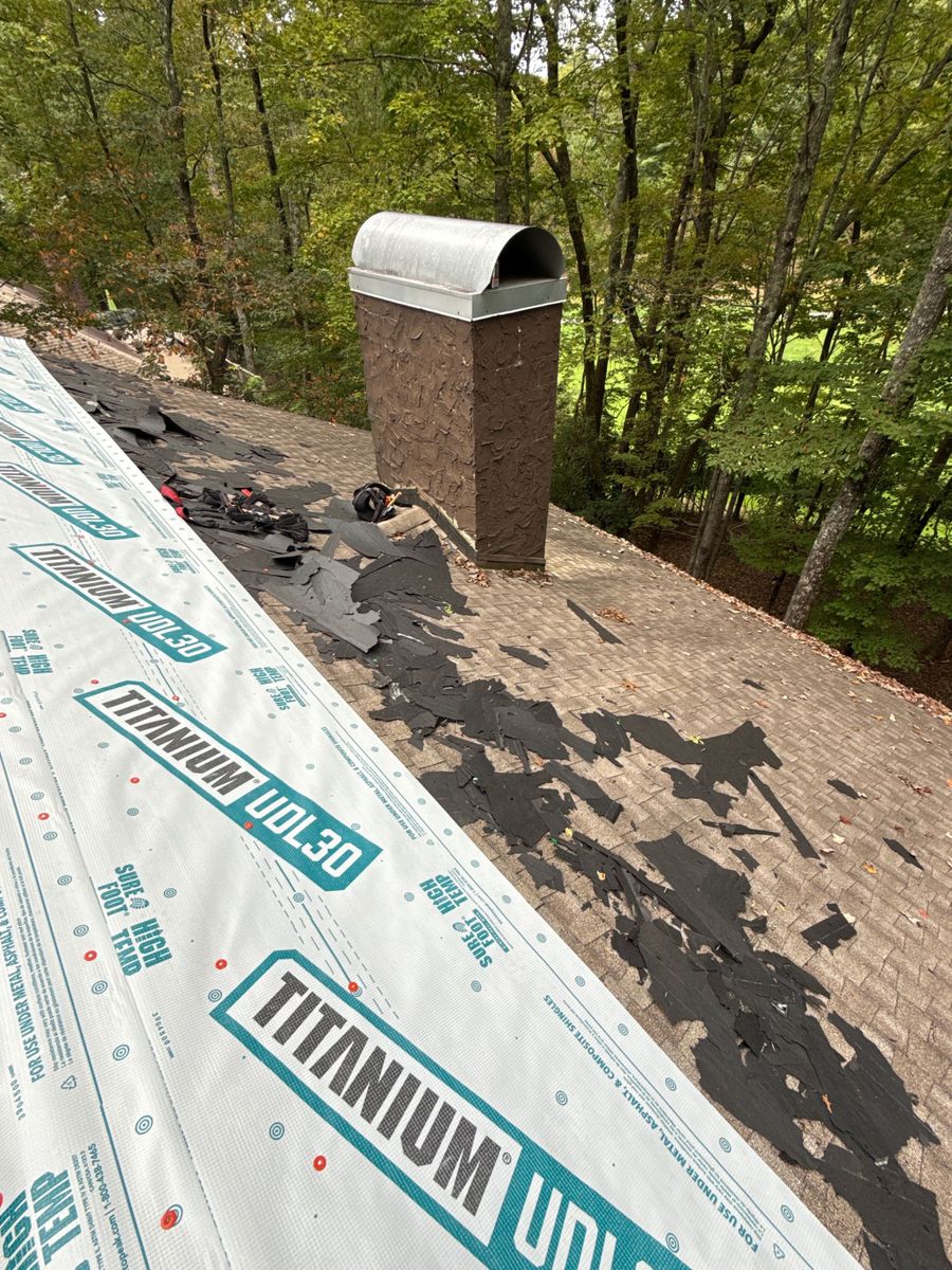 Chimney Replacement for RJ Roofing of WNC in Brevard, NC