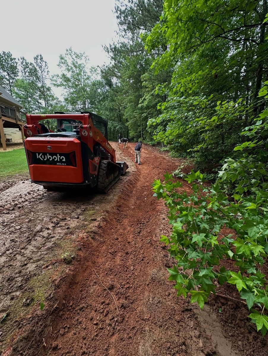 Land Grading for JDP Construction Group LLC in McDonough, GA