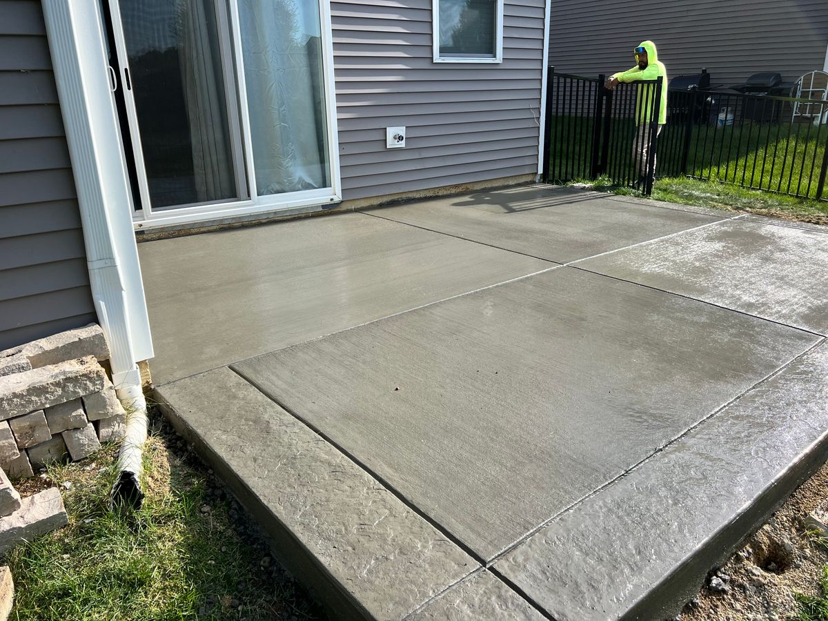 Patio Design & Installation for Davies Concrete and Construction in Columbus, OH
