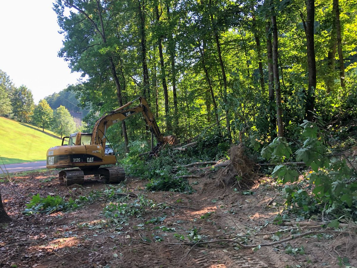 Land Clearing for McBryar Excavation in Trenton, GA