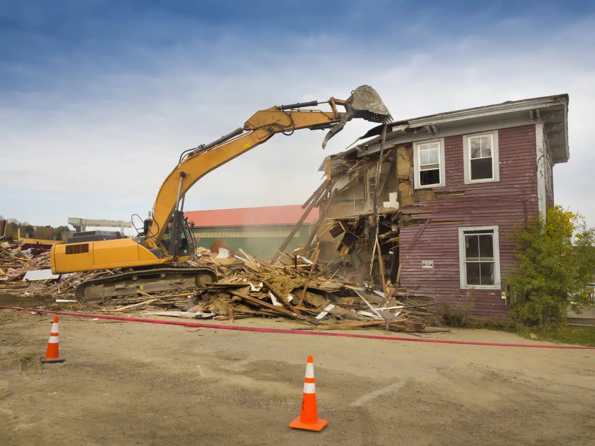 Demolition for A&M Contracting Services LLC in Braintree, MA