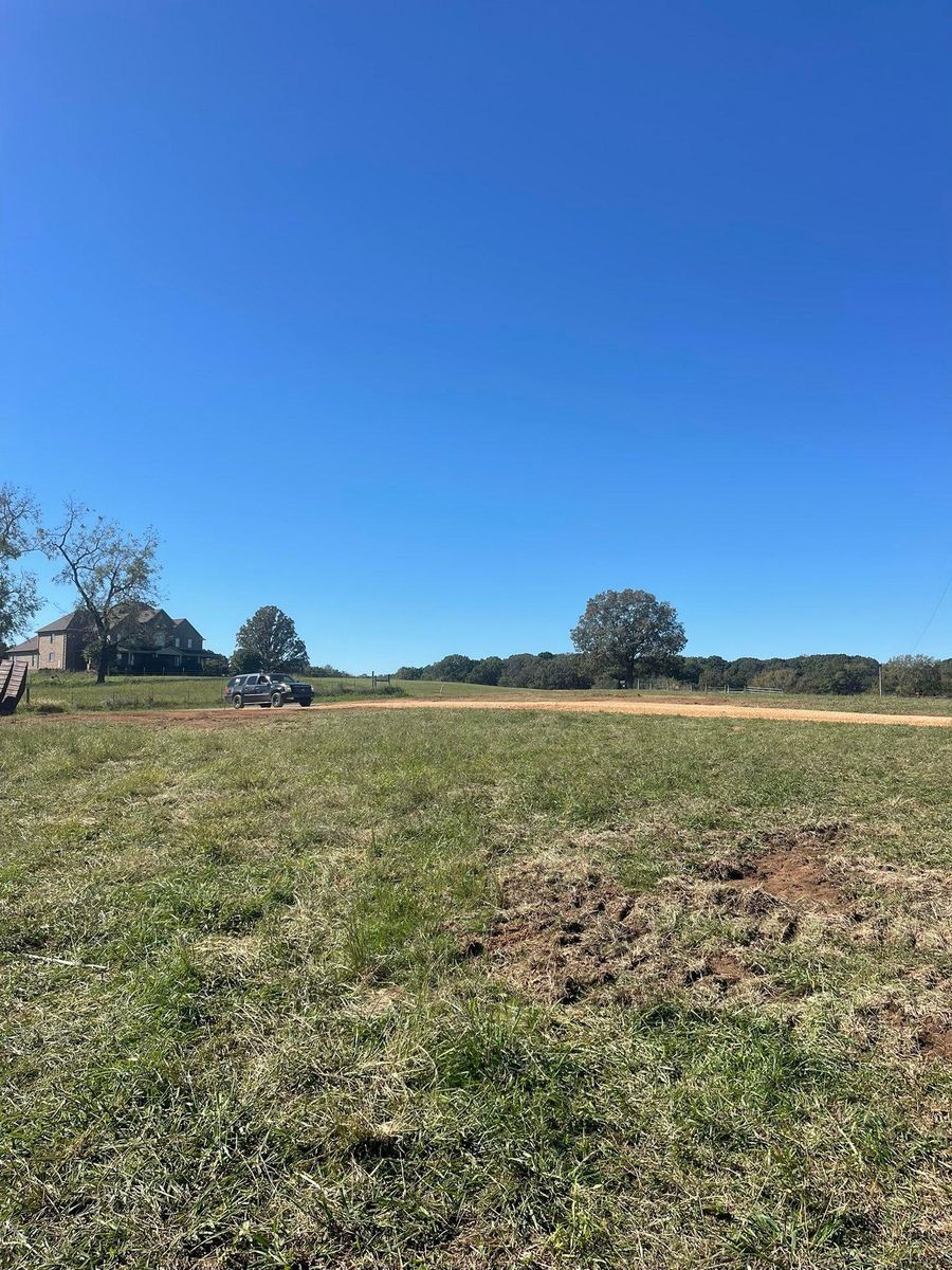 Site Preparation for Maness Trucking & Excavation in Lexington, TN