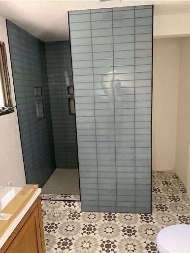 Tile Installation for NWP Construction Co. in Gig Harbor, WA
