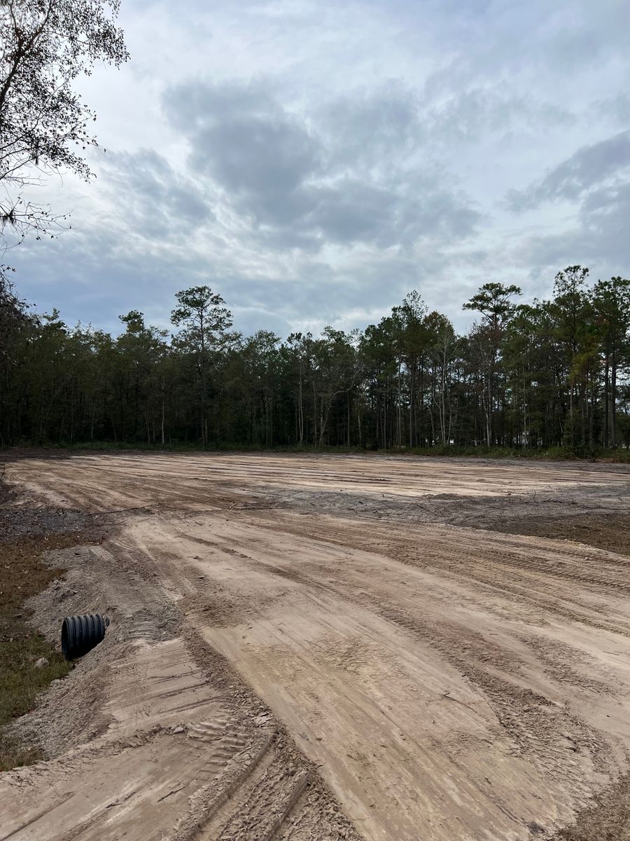 Excavation for Bay Hill Development in Nahunta, GA