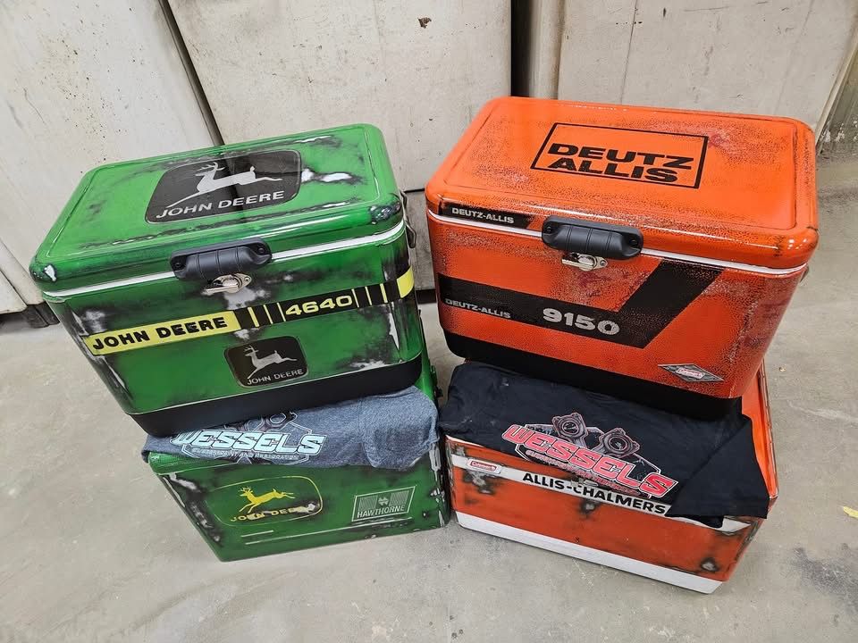 Custom coolers for Wessels Custom Paint & Restoration in Bad Axe, MI