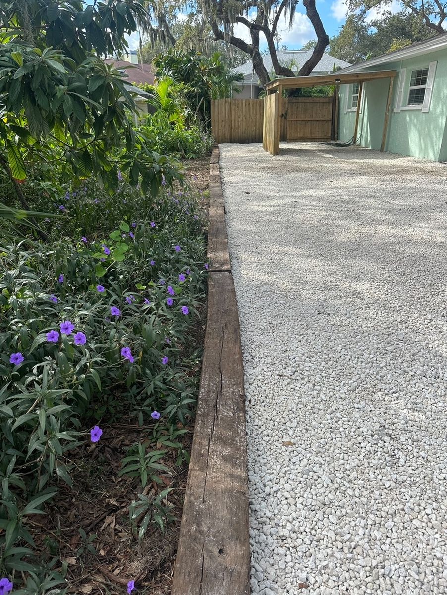 Hardscaping for Team Tolson Landscape in Tampa Bay, FL