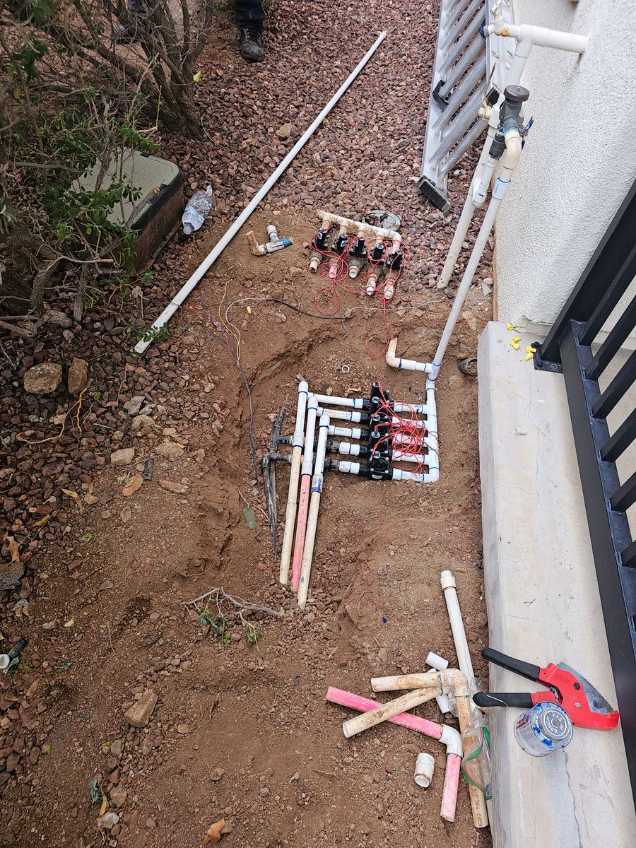 Sprinkler installation & repairs for Sharp Image LLC Landscaping & Hardscape in Phoenix, AZ