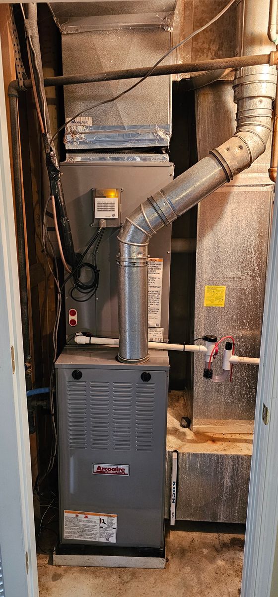 Installation of HVAC Systems for Chaney’s Mechanical Services in Sharpsburg, MD