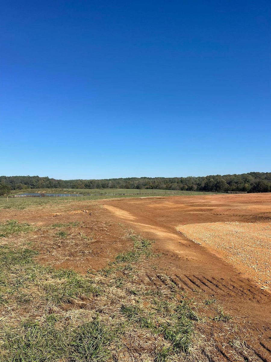 Site Preparation for Maness Trucking & Excavation in Lexington, TN