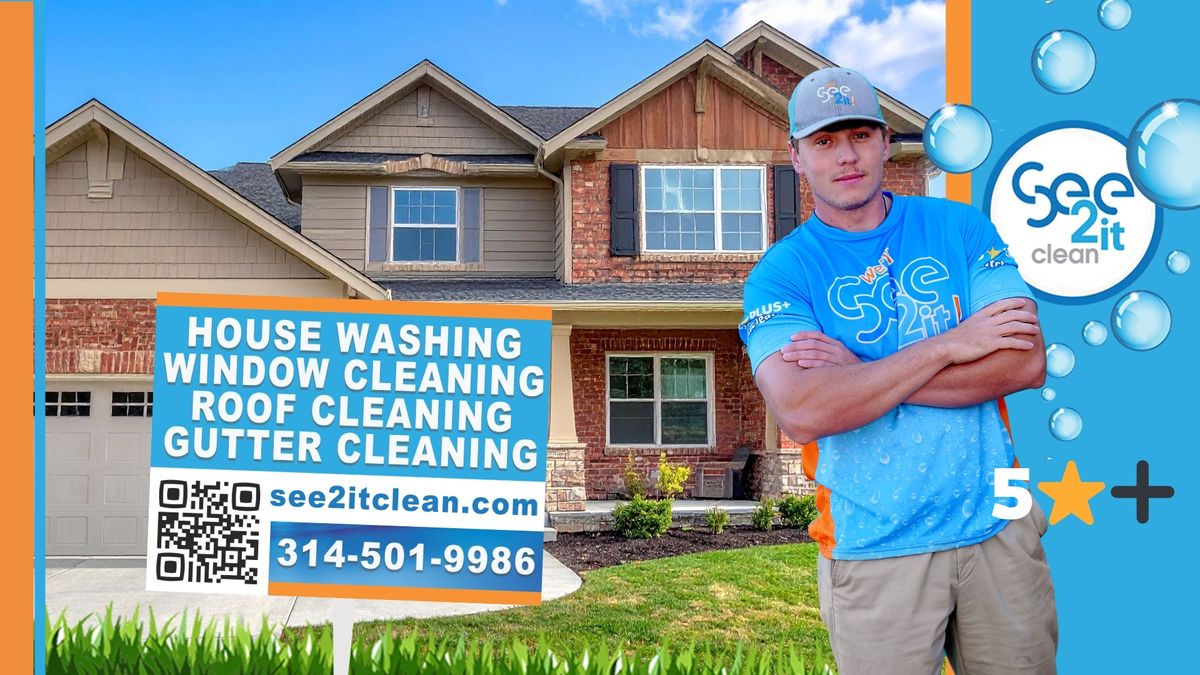 House Washing for See2it Clean in St Louis, MO