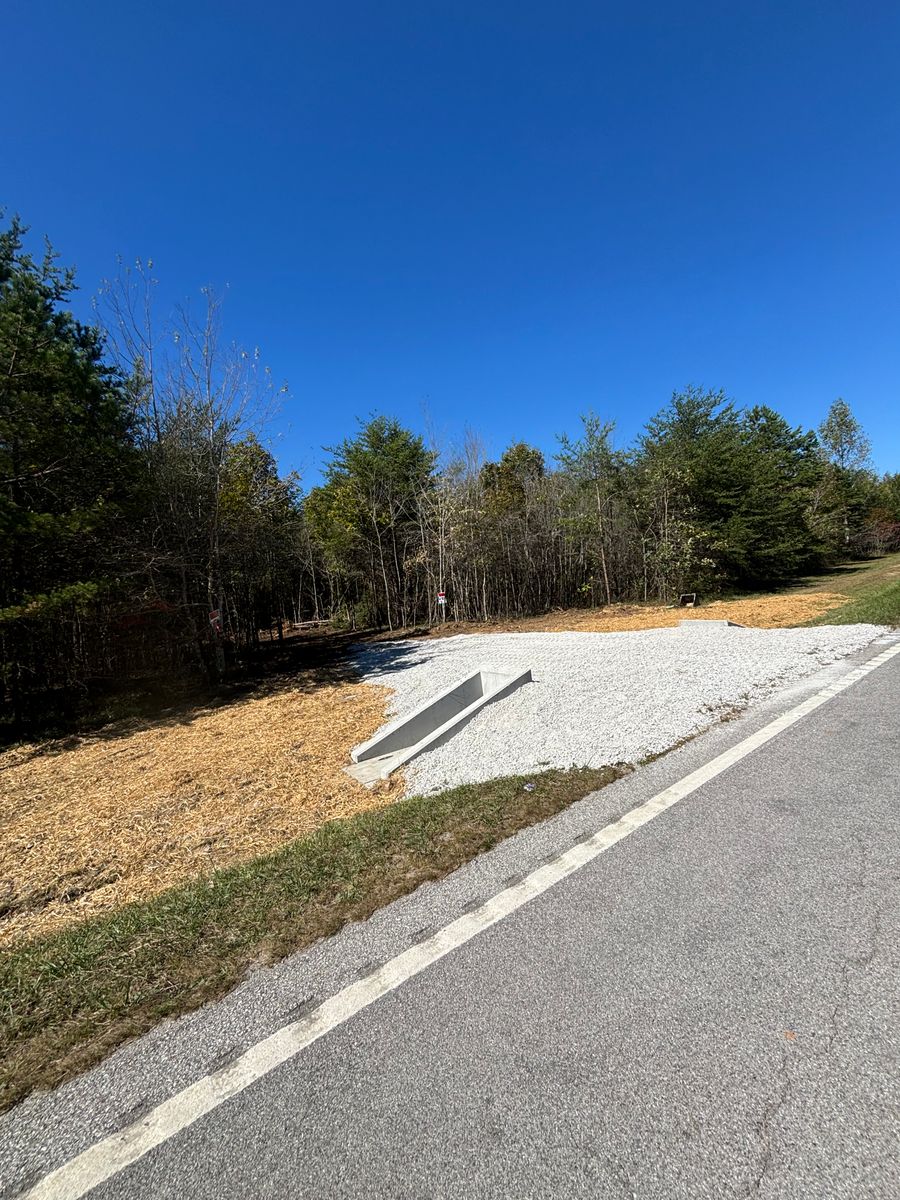 Drainage Installation for TD Dirtworks in Tracy City, TN