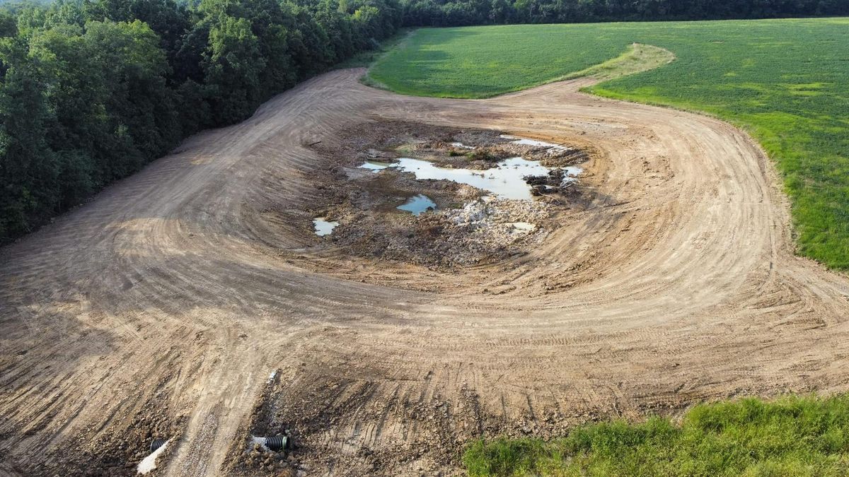 Land Grading for Intrinzic Construction in Wentzville, MO