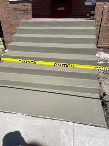 Concrete stairs for Onyx Concrete  in Chicago, IL