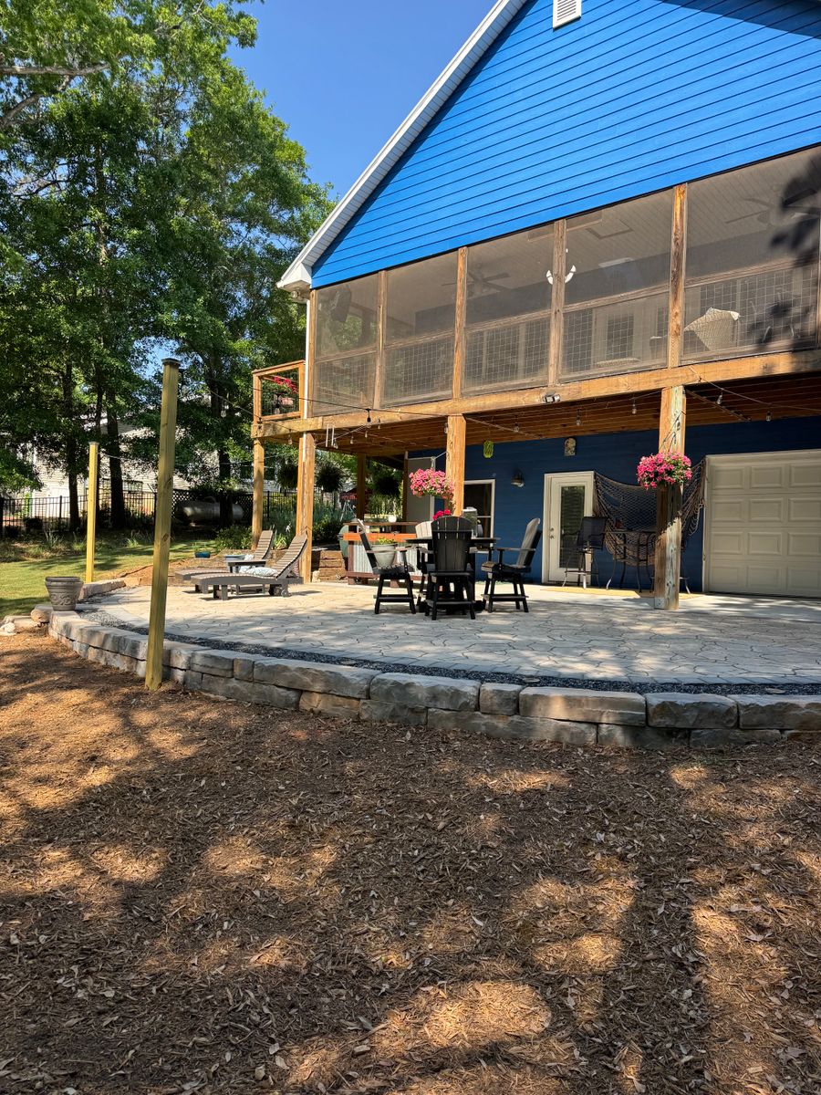 Hardscape Installation for Peach State Landscaping in Hartwell, GA