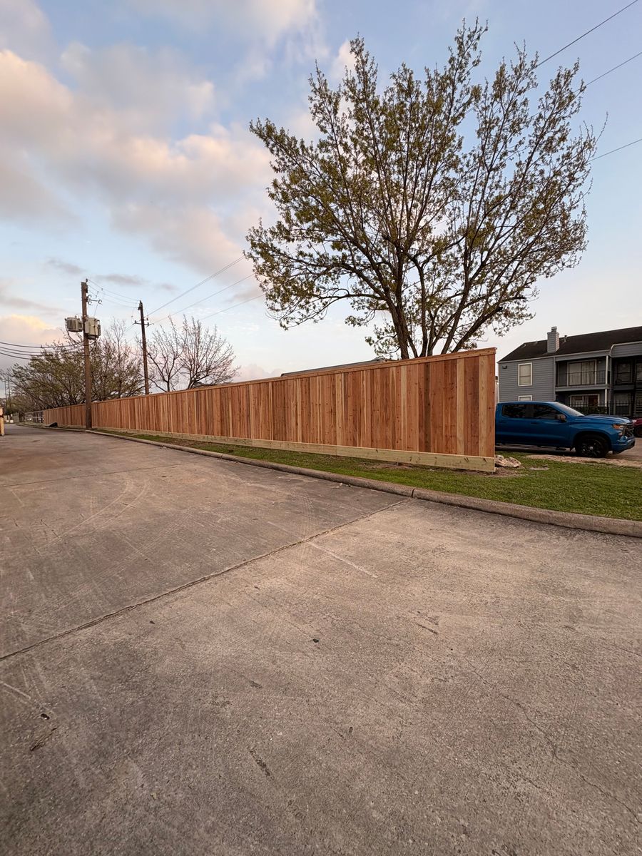 Residential Wooden Privacy Fencing for Kingdom Fence in Houston, TX