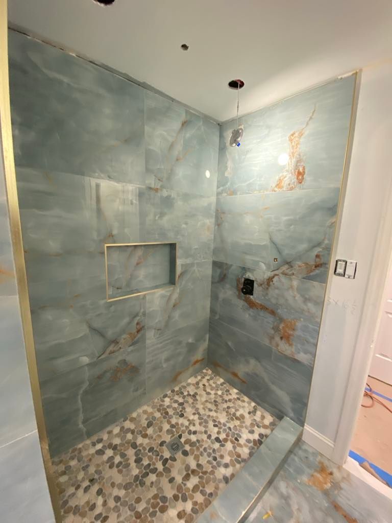 Bathroom Renovation for Ramos Pro Painting & Construction in East Rockaway, 	New York