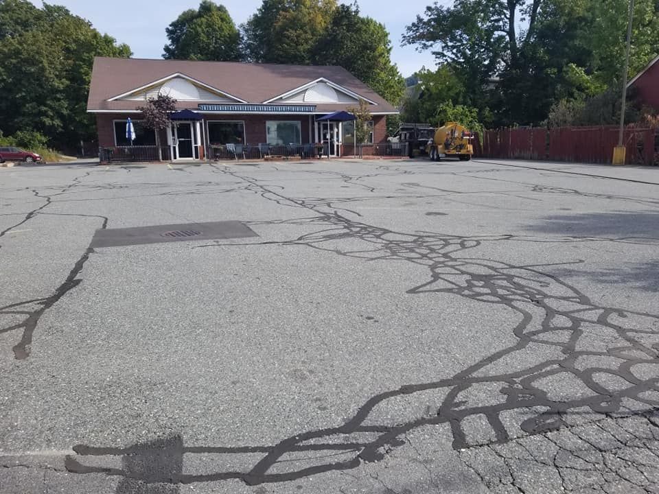 Seal Coating for Matthew's Enterprise in Claremont, NH