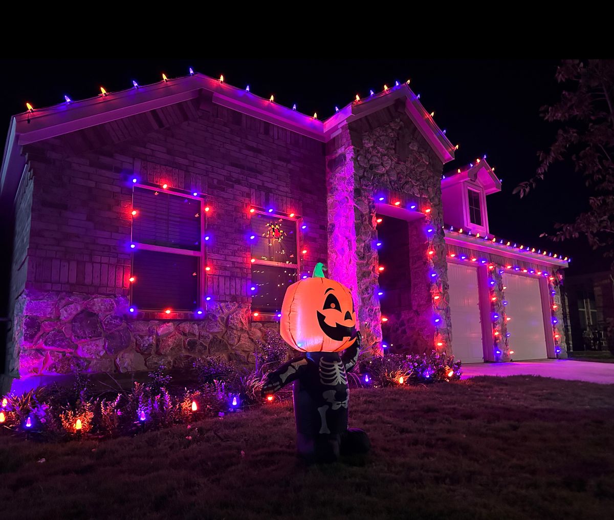 Christmas Lights for Landscape Legends in Roanoke, TX