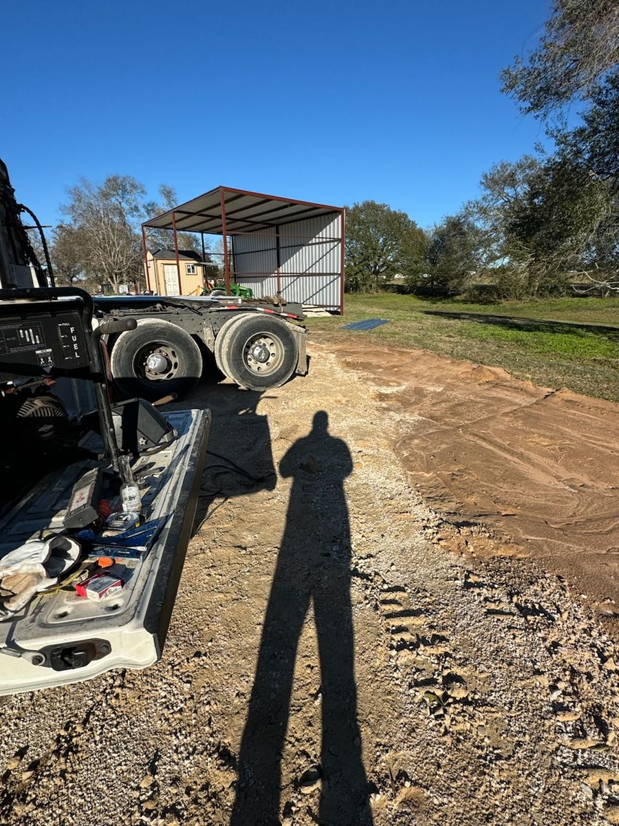 Metal Works for Hockley Frame and Siding LLC in Hockley, TX