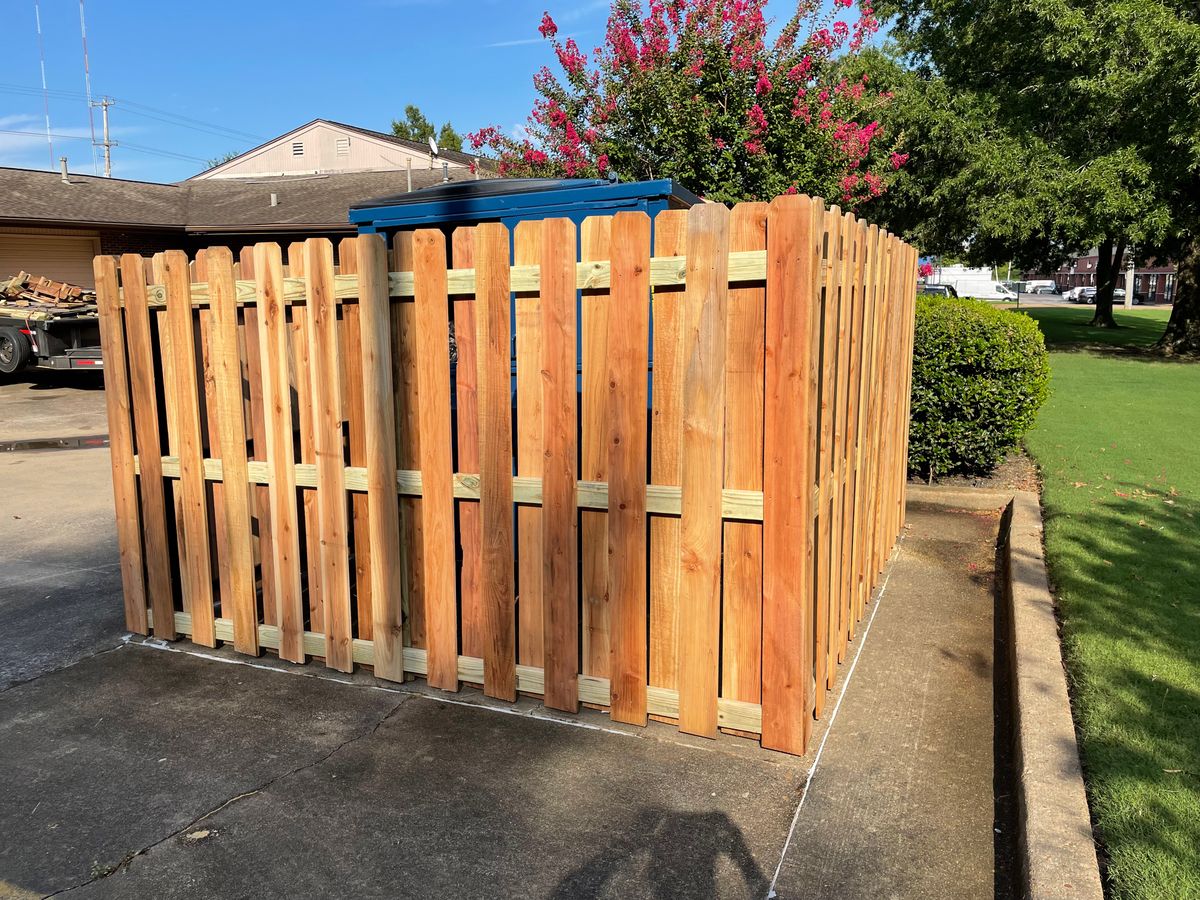 Fencing for Gibby's Home and Land Services in Memphis, TN