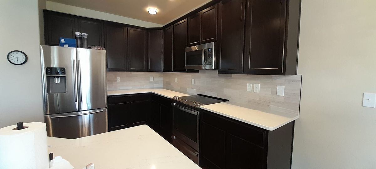 Kitchen Counter Tiling for Cefalu Tile and Marble in Greeley, , CO