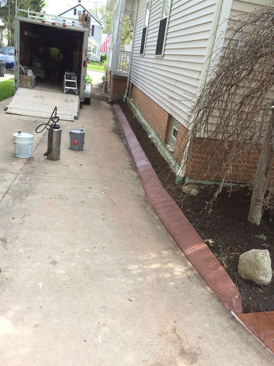 Sidewalk Installation for Lake Erie Companies in Grand River, OH