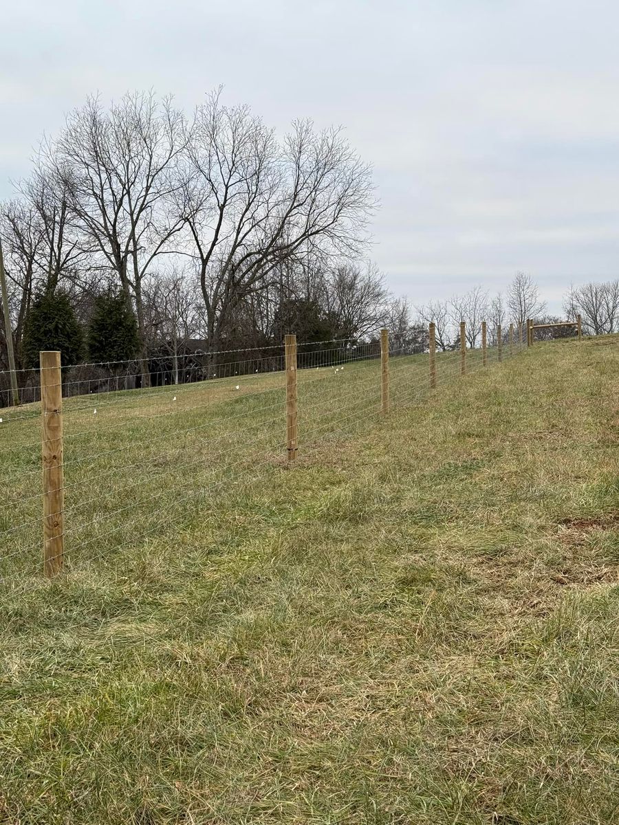 agricultural fence services for Ap’s Fencing in McMinnville, TN