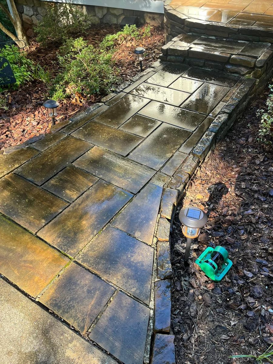 Pressure Washing for Gallimore’s Lawn Care in Thomasville, NC