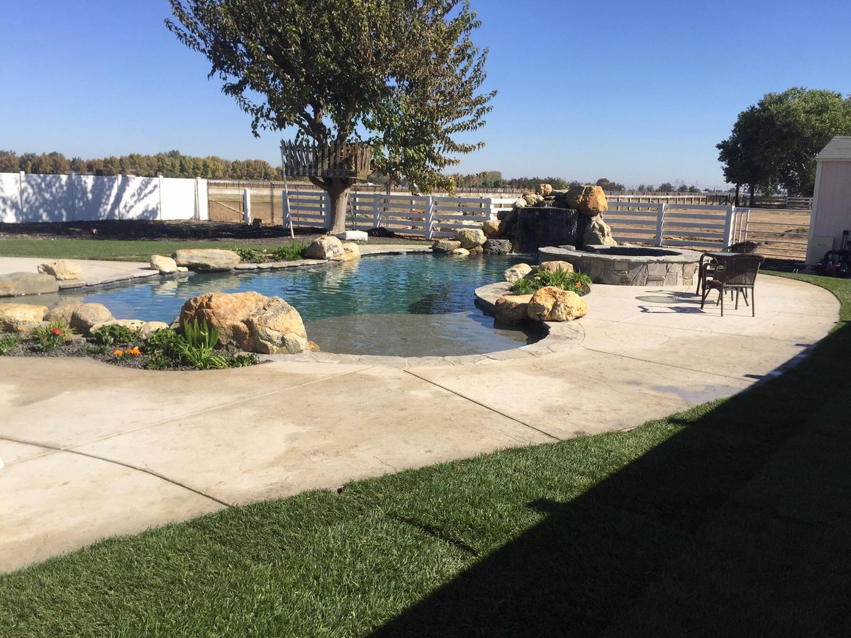 Custom Pool Design for Western Pools Inc in Marysville, CA