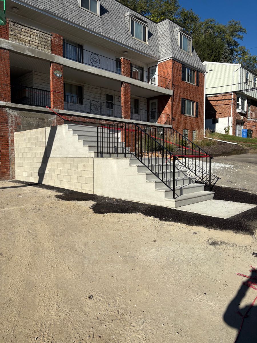 Custom Handrails for Backbone Construction Services in Clinton, PA