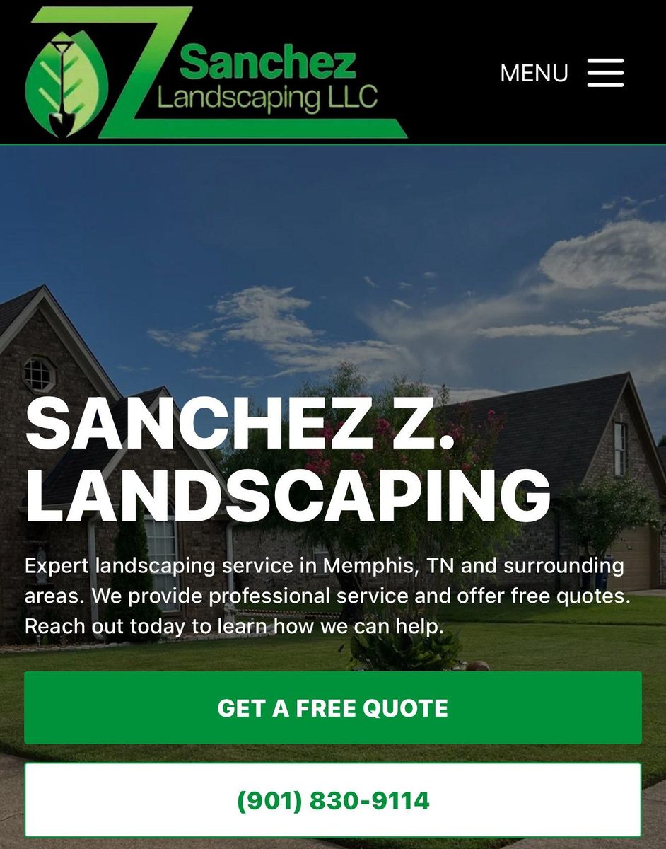 Fall Clean Up for Sanchez Z. Landscaping in Memphis, TN