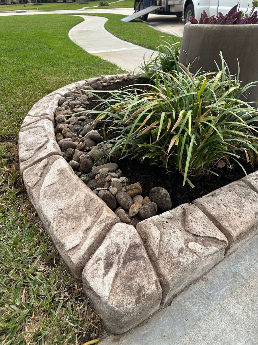 Landscape Border Systems for Texas Curb N Borders in Houston, TX