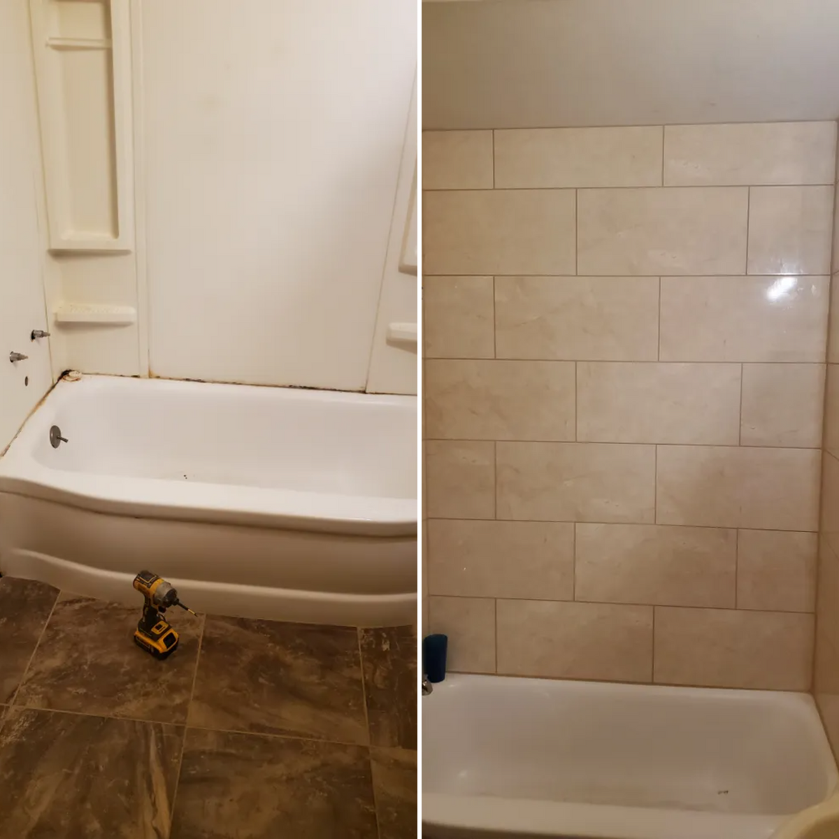 Bathroom Renovation for Pinewood Construction. LLC in Miles City, MT